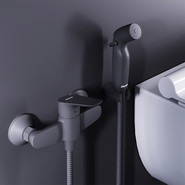 Набор для гигиенического душа Damixa Jupiter 778000300, чёрный фото 4