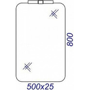 Зеркало Aqwella Аликанте 50 см Alic.02.05 фото 5