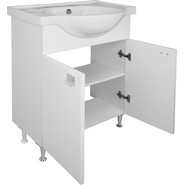 Тумба напольная с раковиной Стиль София 60 см (раковина Teo) фото 6