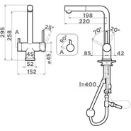 Смеситель для кухни Omoikiri Takamatsu-S GR 4994562, leningrad grey фото 2