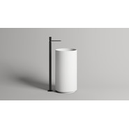 Раковина напольная Salini Armonia 01 45 см 130111G (S-Sense) глянцевая фото 