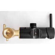 Гигиенический душ CeramaLux KRS/001, черный матовый, Цвет производителя: чёрный матовый фото 6