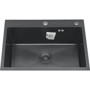 Кухонная мойка Diadonna DS6050B, графит фото 