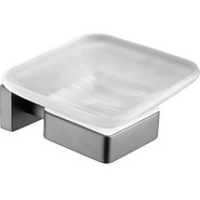 Мыльница Belz B90402, цвет вороненая сталь фото 