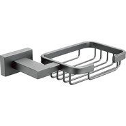 Мыльница Belz B90402-1, цвет вороненая сталь фото 