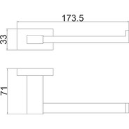 Держатель для туалетной бумаги Belz B90403-2, цвет вороненая сталь фото 2