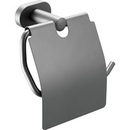 Держатель для туалетной бумаги Belz B90503, цвет вороненая сталь фото 