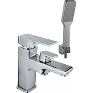 Смеситель на борт ванны Diadonna D80-114106 с лейкой фото 