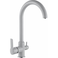 Смеситель для кухни Diadonna D99-446107WG, светло-серый, Цвет производителя: светло-серый фото 