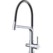 Смеситель для кухни Diadonna D49-19028, чёрный, Цвет производителя: хром чёрный фото 