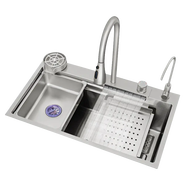 Кухонная мойка Diadonna DS7545, сатин фото 