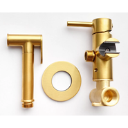 Гигиенический душ CeramaLux KRS/007, золото матовое, Цвет производителя: матовое золото фото 3