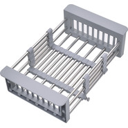 Коландер для кухонной мойки Diadonna D01A, нержавеющая сталь фото 