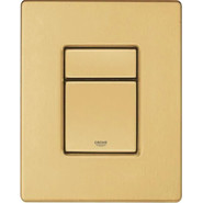 Инсталляция с подвесным унитазом комплект:  Grohe Rapid SL с подвесным безободковым унитазом Aquatek Вега AQ1904-00 сиденье микролифт, крепление, кнопка смыва золото матовое, Цвет производителя: золото матовое фото 6