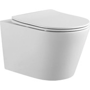 Инсталляция с подвесным унитазом комплект:  Grohe Rapid SL с подвесным безободковым унитазом Aquatek Вега AQ1905-00 сиденье микролифт, крепление, кнопка смыва золото матовое, Цвет производителя: золото матовое фото 3