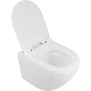 Инсталляция с подвесным безободковым унитазом Azario Grado AZ-8010-1000+AZ-0046-N+AZ-8200-0012, Цвет производителя: белый фото 6