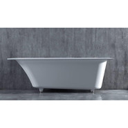 Ванна каменная Salini Orlanda Kit 180х80 см 102112G (S-Sense) покрытие ванны глянцевое (с монолитным экраном) фото 5