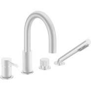 Смеситель для ванны Boheme UNO 460-MW, matt white фото 