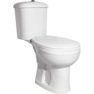 Унитаз-компакт Оскольская керамика Дора Стандарт горизонтальный выпуск с полипропиленовой крышкой 47301130402, Цвет производителя: белый фото 