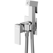 Набор для гигиенического душа Cezares SLIDER-DIF-01 (со скрытой частью), Цвет производителя: хром фото 