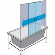 Шторка для ванны Triton Мозайка 150, белый/узор фото 3