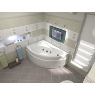 Панель фронтальная для ванны Bas Вектра L/R фото 3