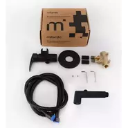 Набор для гигиенического душа Milardo Rora RORBLR0M08, чёрный матовый фото 4