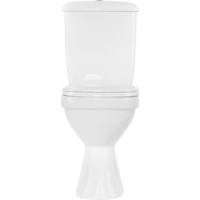 Унитаз-компакт Оскольская керамика Суперкомпакт Стандарт (горизонтальный выпуск) с полипропиленовой крышкой 44901110522 фото 2
