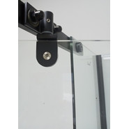 Душевая кабина CeruttiSpa 90х90 см MiMi90B, чёрный/прозрачное фото 4