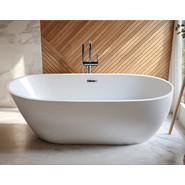 Ванна отдельностоящая CeruttiSpa 170x80 см MIMI170MW CT10504 фото 