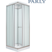 Душевая кабина Parly Frost 80х80 см FQ811, хром/матовое фото 4