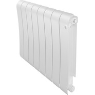 Радиатор Royal Thermo Infinity 500 Bianco Traffico 640х590 мм (8 секций) фото 