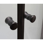 Душевое ограждение Parly 90х90 см ZE911B, хром/прозрачное фото 6