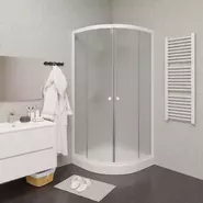 Душевое ограждение Parly 90х90 см ZF91, белый/матовое фото 