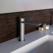 Смеситель для раковины Vincea Vogue (SS) VBF-2VS1GM, вороненая сталь фото 2