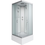 Душевая кабина Niagara Classic 90x90 см NG-1108-14, серебро/матовое (безсиликоновая сборка) фото 