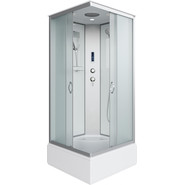 Душевая кабина Niagara Classic 90x90 см NG-1108-14P, серебро/матовое (безсиликоновая сборка) фото 