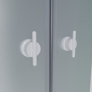 Душевая кабина Niagara Promo 90x90 см P90/13Q/MT/BK, белый/матовое (безсиликоновая сборка) фото 5