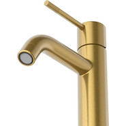 Смеситель для раковины Cezares RELAX-LS1-BORO, брашированное золото, Цвет производителя: брашированное золото фото 3