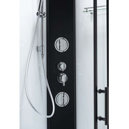 Гидробокс Taliente 120x80 см TA-128CB(R), чёрный/прозрачное фото 5