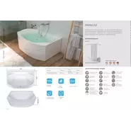 Ванна акриловая 1Marka Sirakusa New 190x120 см фото 6