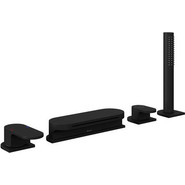 Смеситель для ванны Ravak Chrome 025.20BL X070445, чёрный фото 