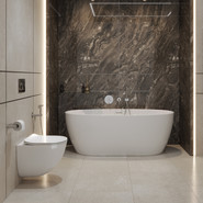 Унитаз подвесной безободковый BelBagno Amanda-Tor BB051CH-TOR-FC/SC (система смыва торнадо) с крышкой микролифт фото 5