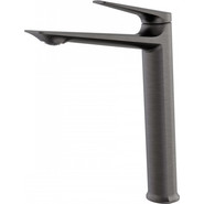 Смеситель для раковины высокий Cezares LINER-LC-GM-W0, оружейная сталь фото 