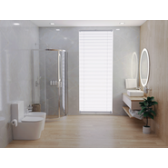 Душевое ограждение Aquatek 90x90 см AQ ARI RO 09020CH, хром/прозрачное фото 4