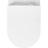 Унитаз подвесной безободковый Aquatek Вега AQ1905-00 с тонкой крышкой микролифт фото 3