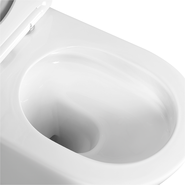 Унитаз подвесной безободковый Aquatek Оберон AQ1363W-00 с крышкой микролифт фото 6