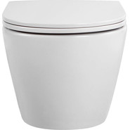 Унитаз подвесной безободковый Aquatek Европа AQ1900-00 с тонкой крышкой микролифт, Цвет производителя: белый фото 3