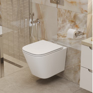 Унитаз подвесной безободковый BelBagno Ardente-Tor BB520CH-TOR/SC (система смыва торнадо) с крышкой микролифт фото 2