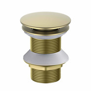 Донный клапан Aquatek AQ6003BG, золото шлифованное фото 